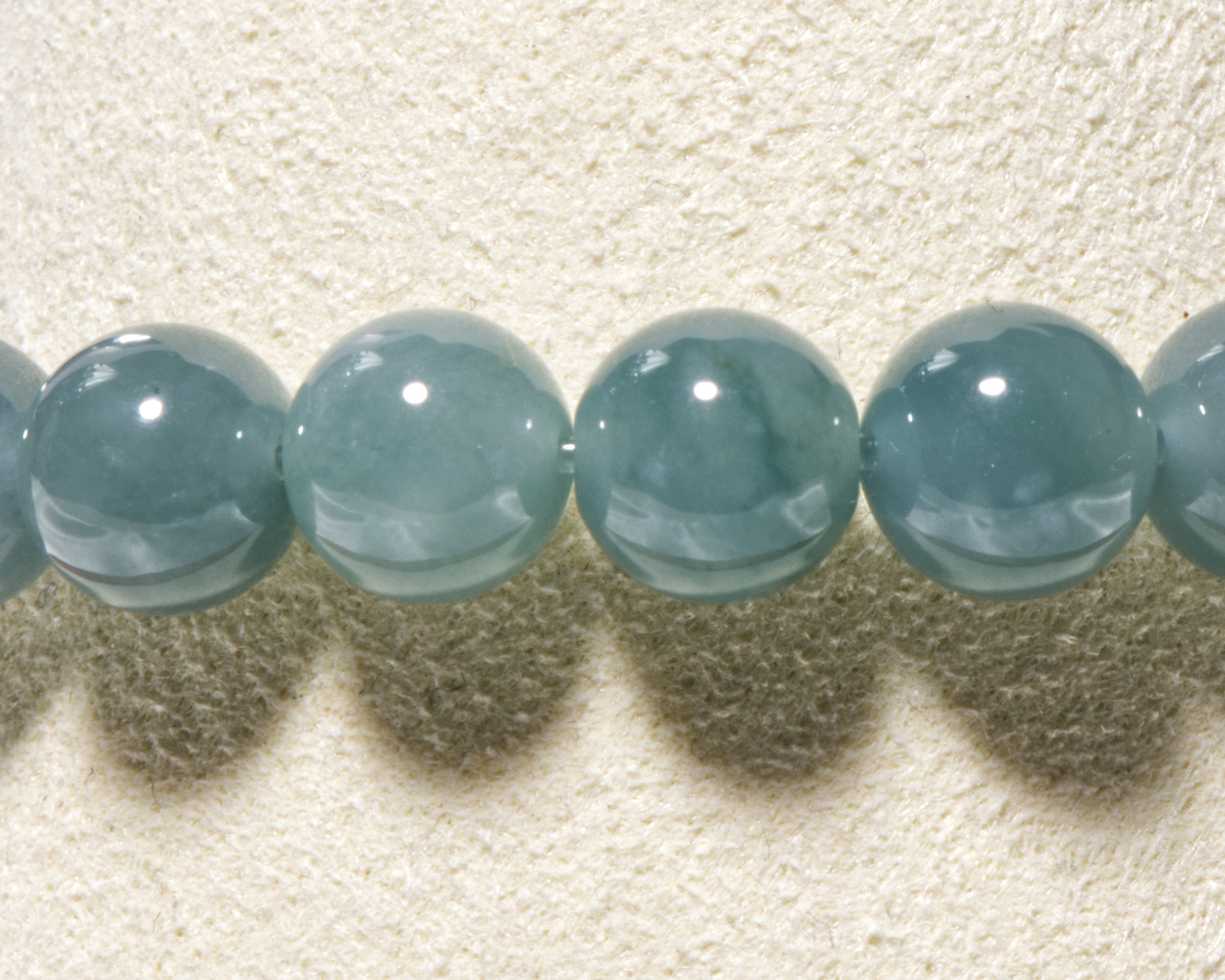 Blue Jadeite Bracelet (8mm, 8") - Image 5