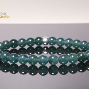 Ocean Blue Guatemalan Jade Bracelet