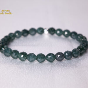 Faceted Guatemalan Jadeite Bracelet